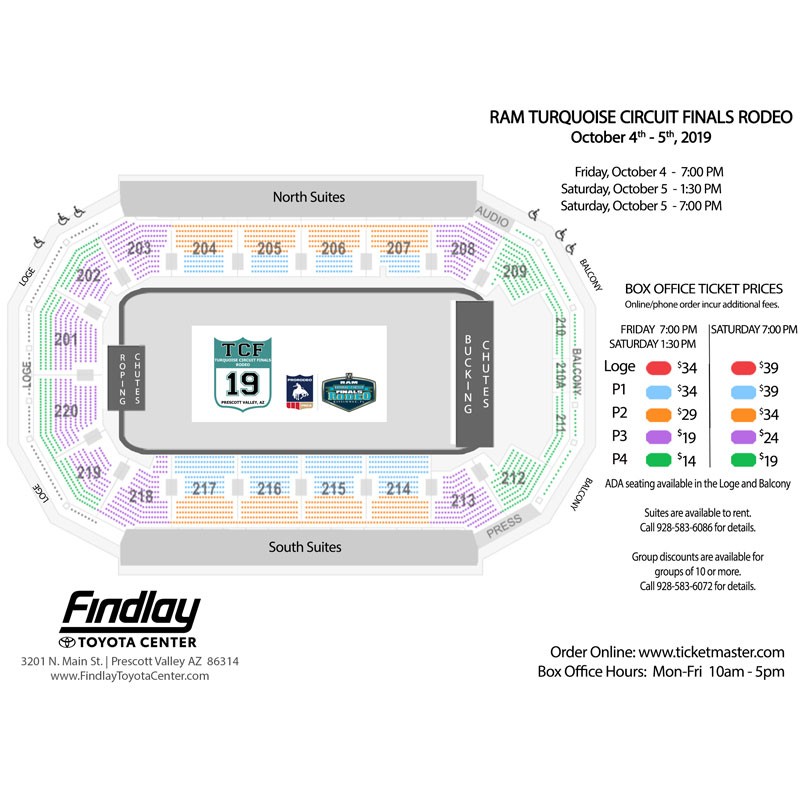 Prescott Rodeo Seating Chart