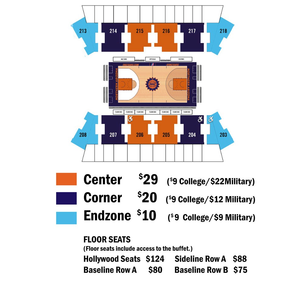 Sedona Performing Arts Center Seating Chart
