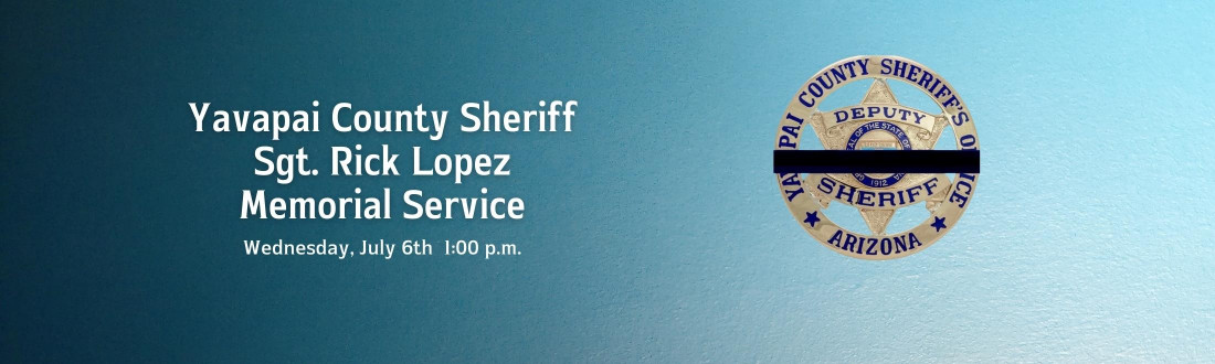 Memorial Service for Sgt. Rick Lopez