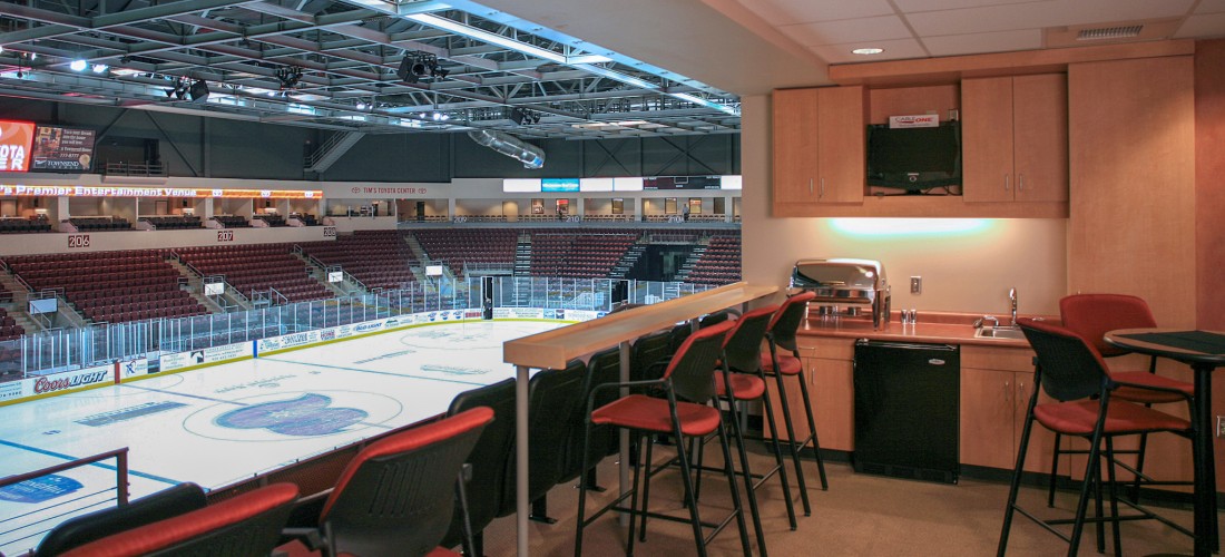 Premium Seating Offerings | Findlay Toyota Center