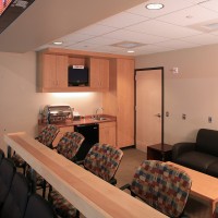 Inside a suite