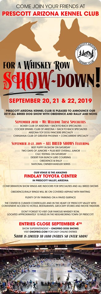 onofrio dog shows 2019